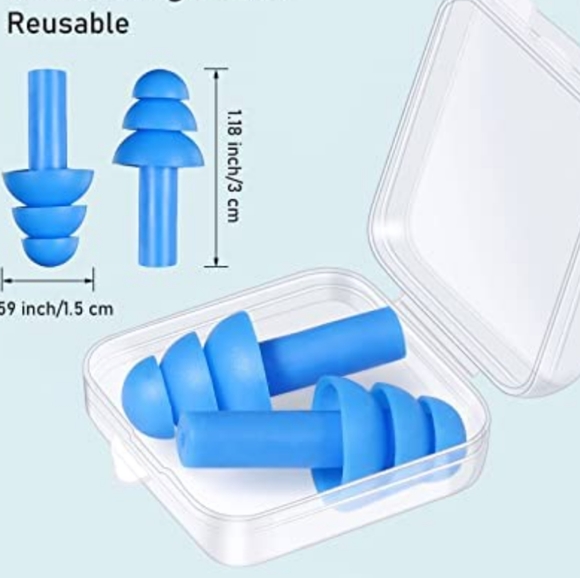 Bundle 3 Travel Items; Eye Cover Sleep Mask+Ear Plugs for Sleeping+ID tag 🏷 - Picture 6 of 16